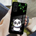 Black Panda Glass Phone Case For iQOO - ShopOnCliQ
