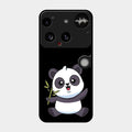 Black Panda Glass Phone Case For Nothing Phone 3 5G