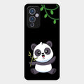 Black Panda Glass Phone Case For Oneplus 9 5G