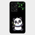 Black Panda Glass Phone Case For Oneplus Nord 2T 5G