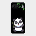 Black Panda Glass Phone Case For Oneplus Nord 4 5G
