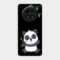 Black Panda Glass Phone Case For Realme 13 5G