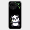 Black Panda Glass Phone Case For Realme C67 5G