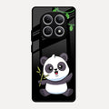 Black Panda Glass Phone Case For Redmi Note 15 5G