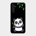 Black Panda Glass Phone Case For Samsung Galaxy A16 5G
