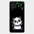 Black Panda Glass Phone Case For Samsung Galaxy M53 5G