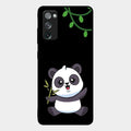 Black Panda Glass Phone Case For Samsung Galaxy S20 Fe 5G
