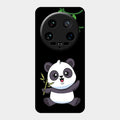 Black Panda Glass Phone Case For Xiaomi 14 Ultra