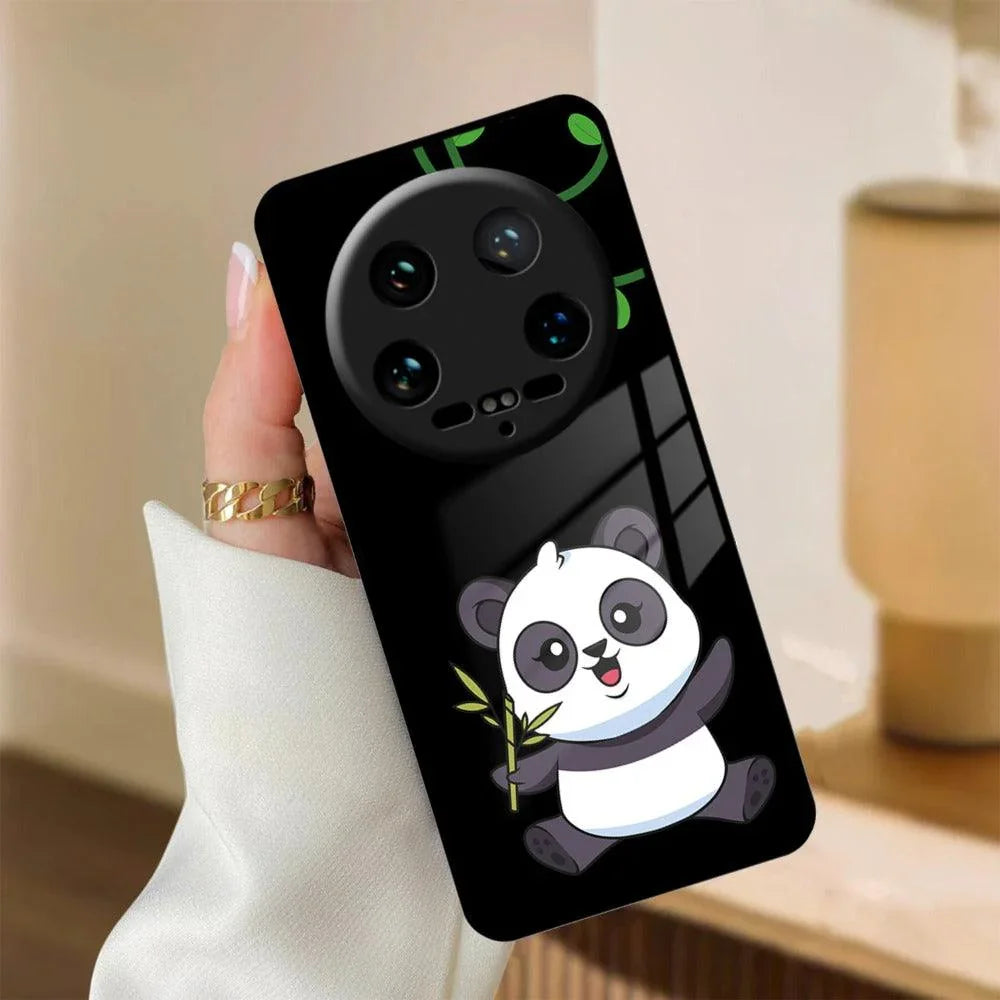 Black Panda Glass Phone Case For Redmi/Xiaomi - ShopOnCliQ