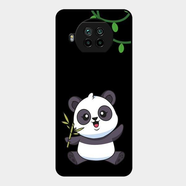 Black Panda Glass Phone Case For Xiaomi Mi 10I 5G