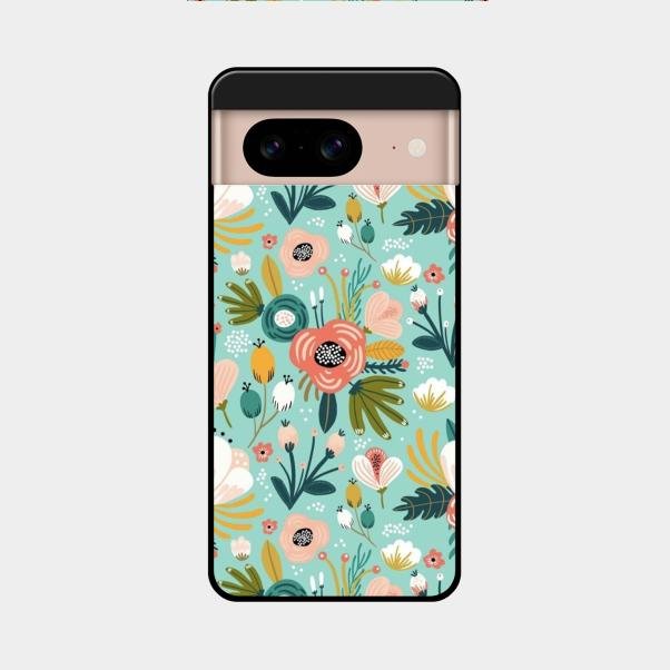 bloom carnival Glass case Cover for Google Pixel 8 5G
