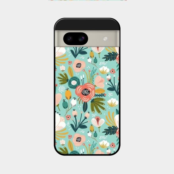 bloom carnival Glass case Cover for Google Pixel 8A 5G