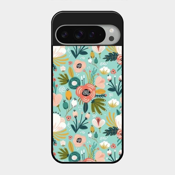 bloom carnival Glass case Cover for Google Pixel 9 Pro Xl