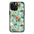 bloom carnival Glass case Cover for iPhone 13 Pro