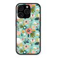 bloom carnival Glass case Cover for iPhone 15 Pro