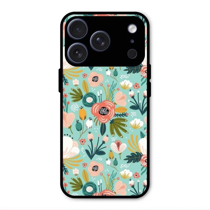 bloom carnival Glass case Cover for iPhone 17 Pro
