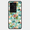 bloom carnival Glass case Cover for Iqoo 11 5G