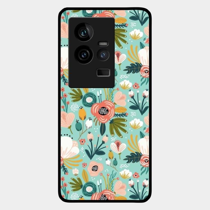 bloom carnival Glass case Cover for Iqoo 11 5G