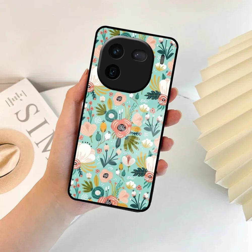 Bloom Carnival Glass Case Cover For Vivo - ShopOnCliQ