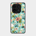 bloom carnival Glass case Cover for Iqoo 13 5G