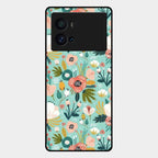 bloom carnival Glass case Cover for Iqoo 9 Pro 5G
