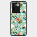 bloom carnival Glass case Cover for Iqoo Z7 Pro 5G