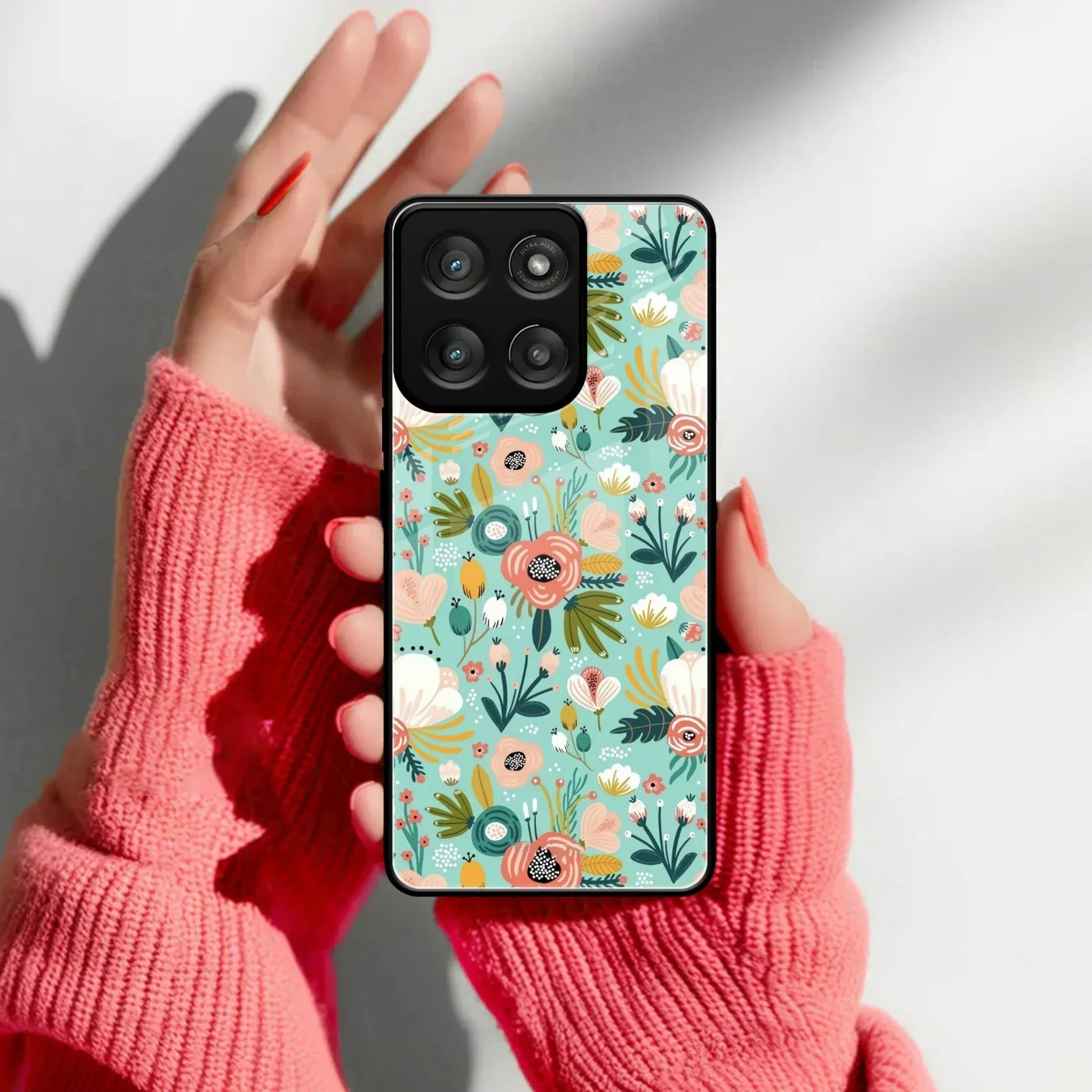 Bloom Carnival Glass Case Cover For Motorola - ShopOnCliQ