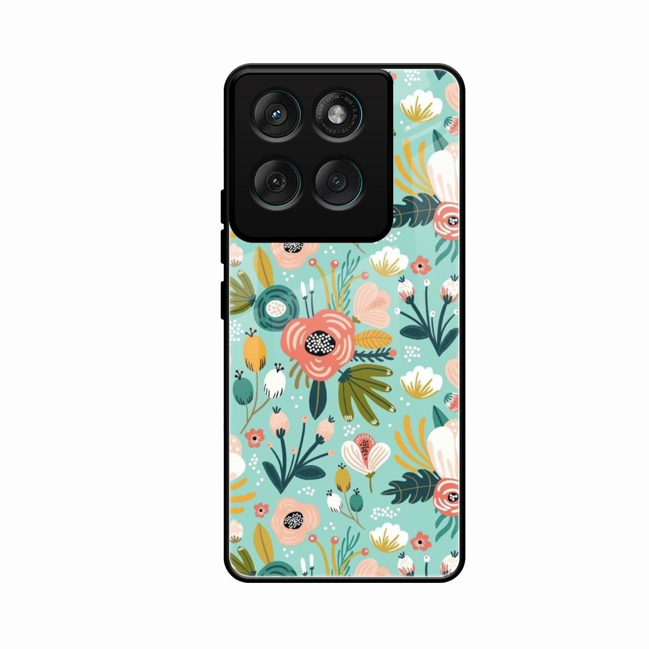 bloom carnival Glass case Cover for Motorola Edge 70 5G