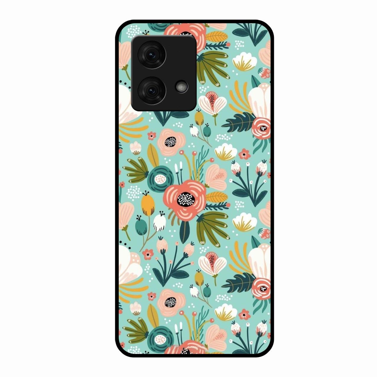 bloom carnival Glass case Cover for Motorola g84 5G