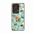 bloom carnival Glass case Cover for Motorola G96 5G