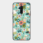 bloom carnival Glass case Cover for Oneplus 7T Pro