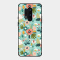 bloom carnival Glass case Cover for Oneplus 8 Pro