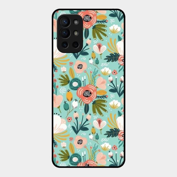 bloom carnival Glass case Cover for Oneplus 9R 5G