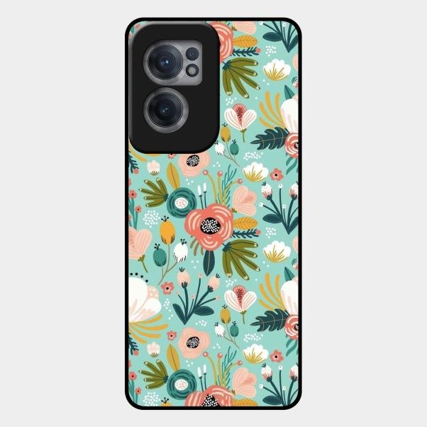 bloom carnival Glass case Cover for Oneplus Nord Ce 2 5G
