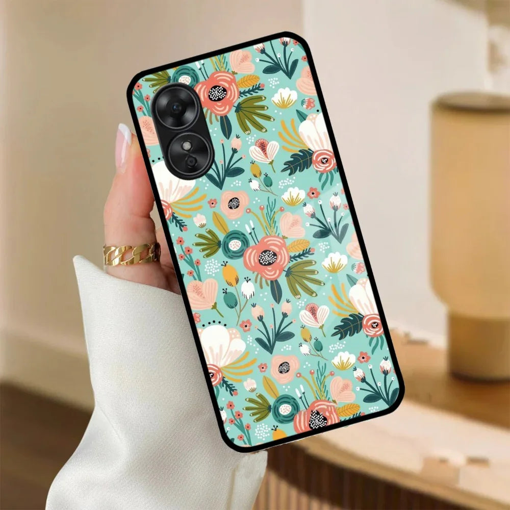 Bloom Carnival Glass Case Cover For Oppo - ShopOnCliQ