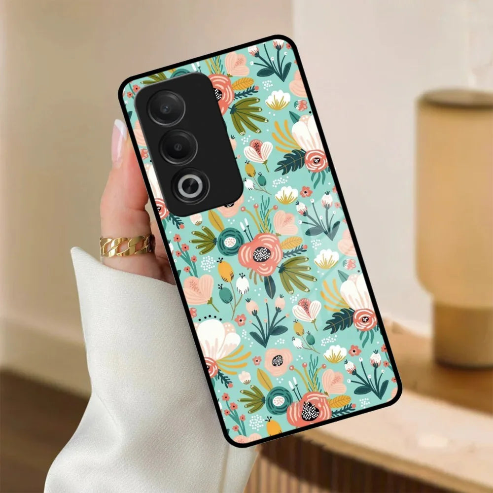 Bloom Carnival Glass Case Cover For Oppo - ShopOnCliQ