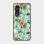 bloom carnival Glass case Cover for Oppo A5 5G