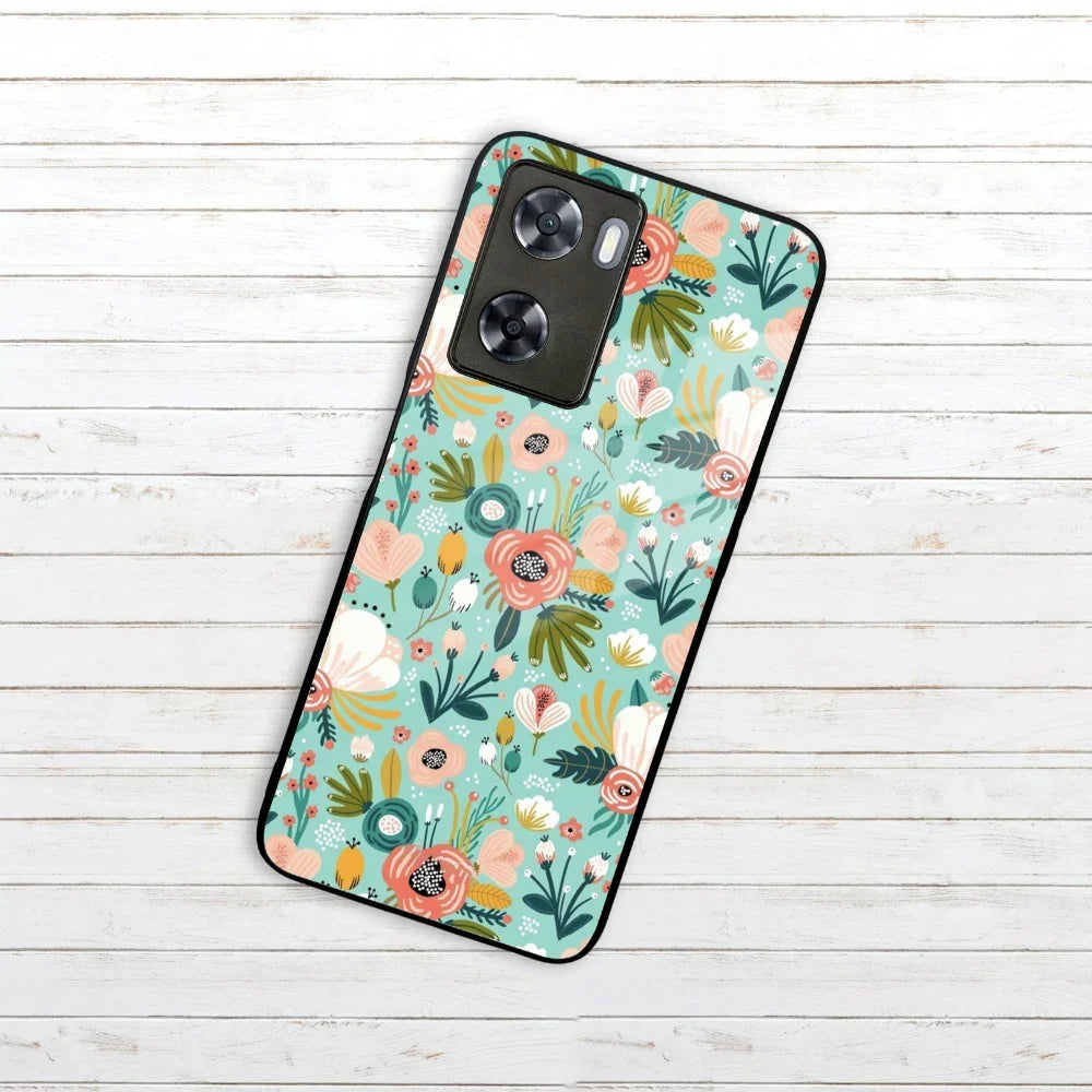 Bloom Carnival Glass Case Cover For Oppo - ShopOnCliQ