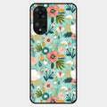 bloom carnival Glass case Cover for Oppo A78 5G