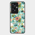 bloom carnival Glass case Cover for Oppo A79 5G
