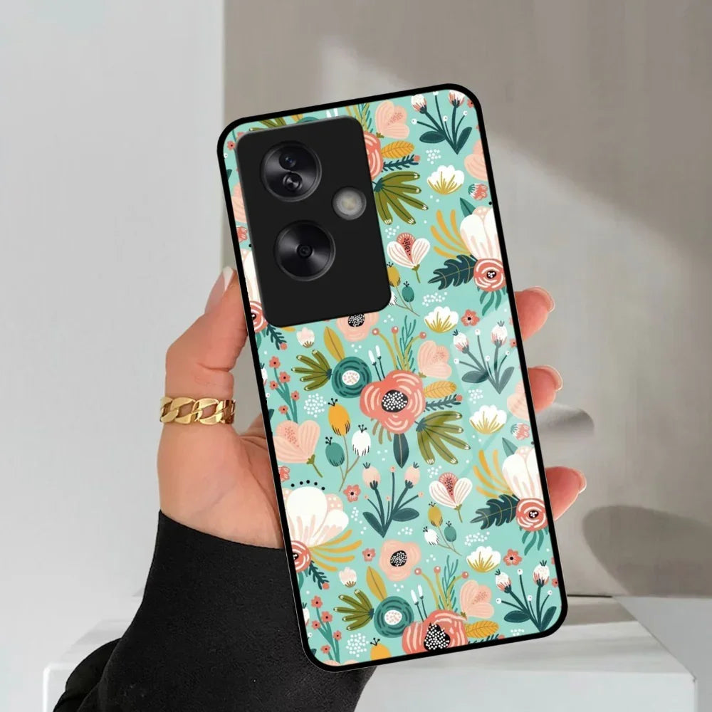 Bloom Carnival Glass Case Cover For Oppo - ShopOnCliQ