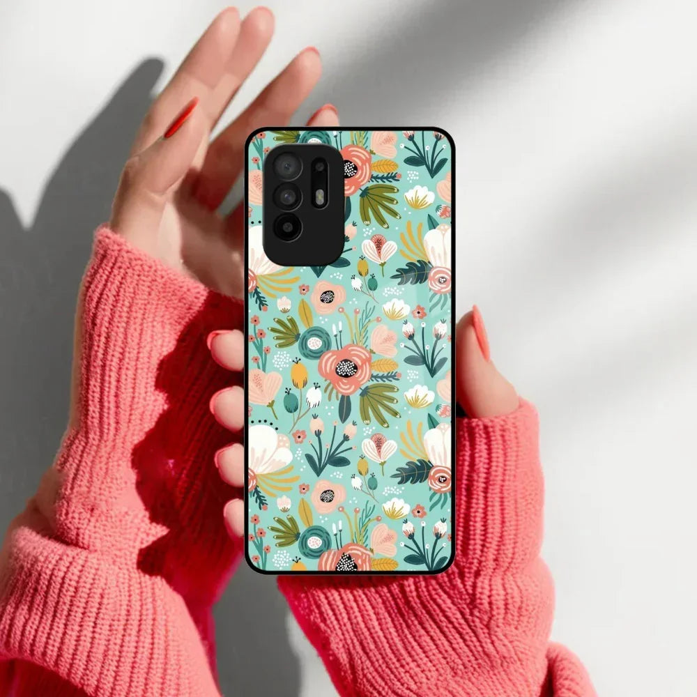 Bloom Carnival Glass Case Cover For Oppo - ShopOnCliQ