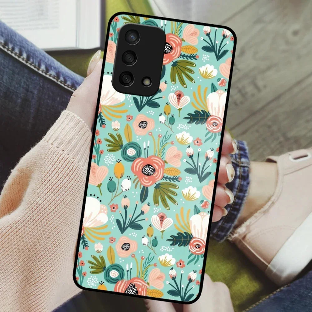 Bloom Carnival Glass Case Cover For Oppo - ShopOnCliQ