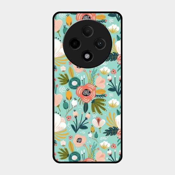 bloom carnival Glass case Cover for Oppo F27 Pro Plus 5G