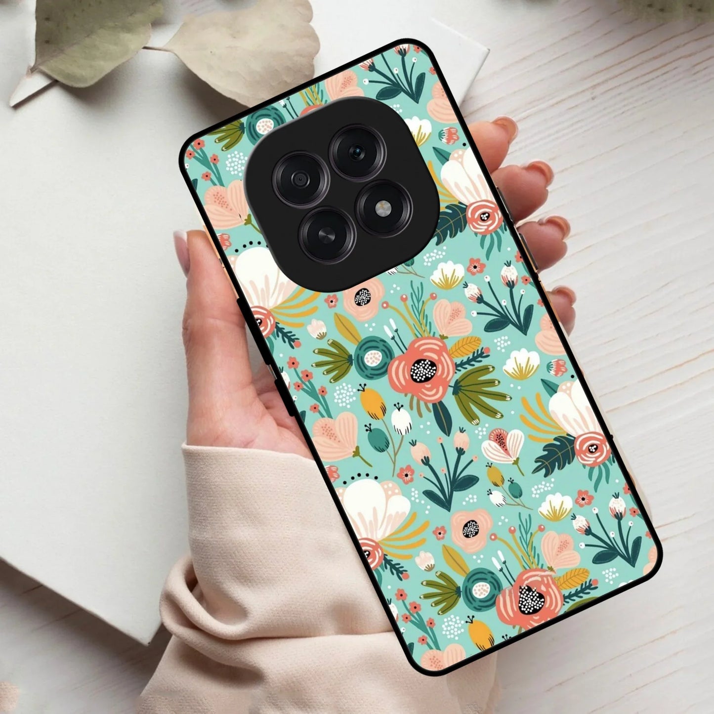 Bloom Carnival Glass Case Cover For Oppo - ShopOnCliQ