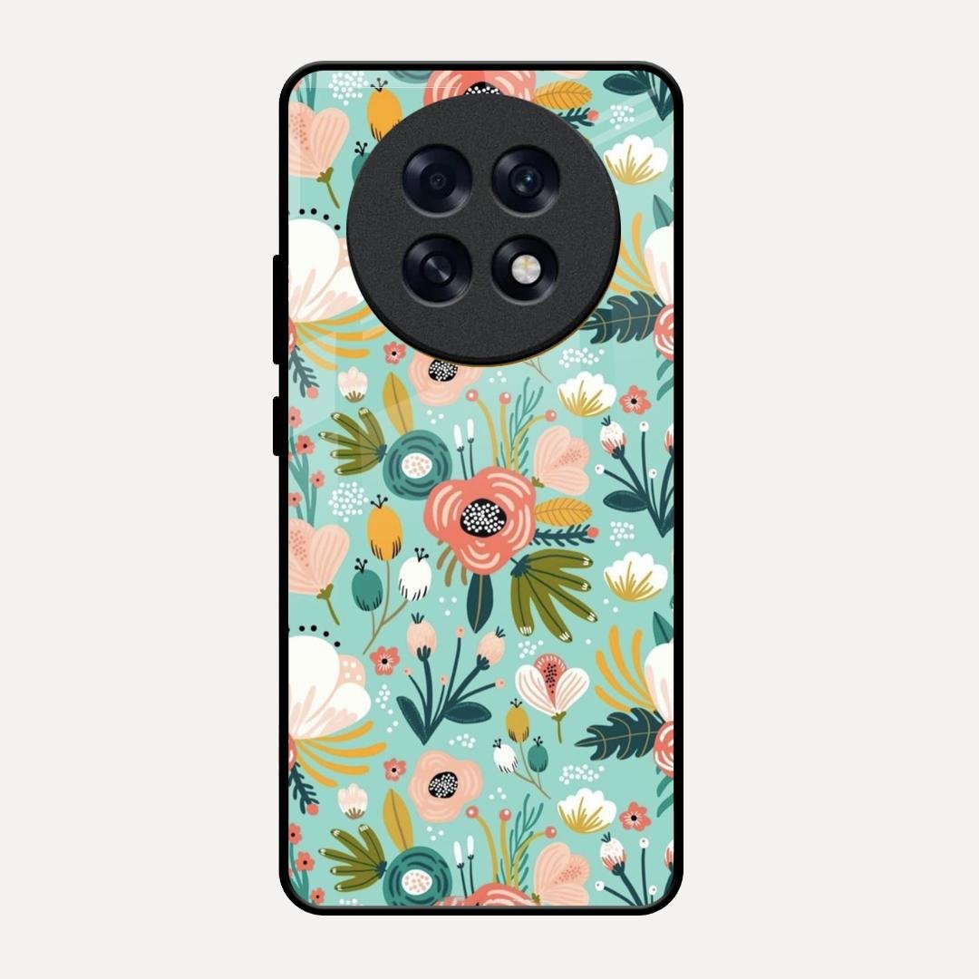 bloom carnival Glass case Cover for Oppo F31 Pro Plus 5G