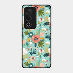 bloom carnival Glass case Cover for Oppo K12X 5G