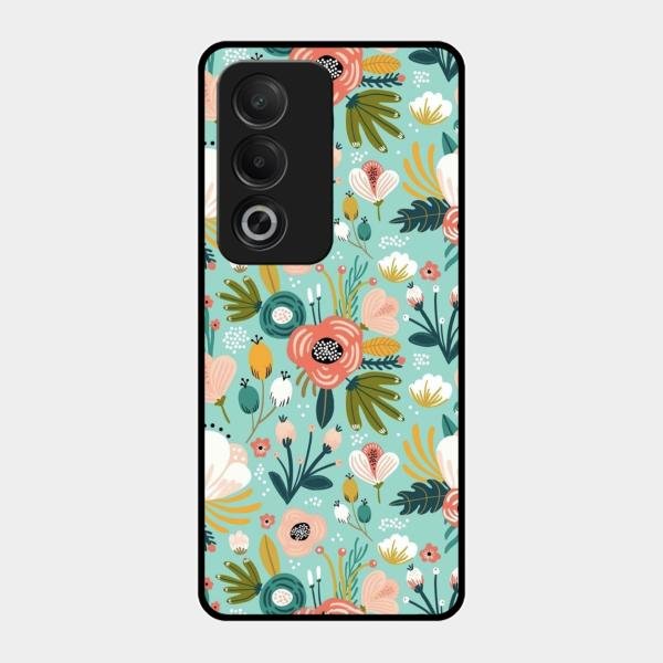 bloom carnival Glass case Cover for Oppo K12X 5G