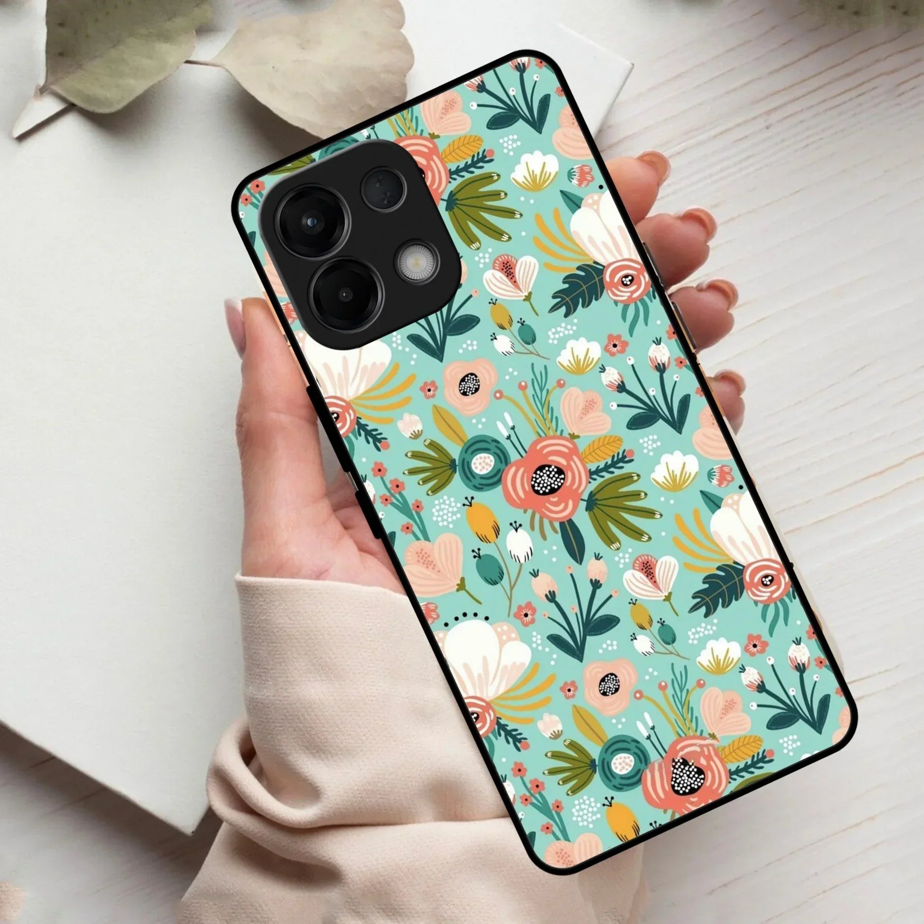 Bloom Carnival Glass Case Cover For Oppo - ShopOnCliQ