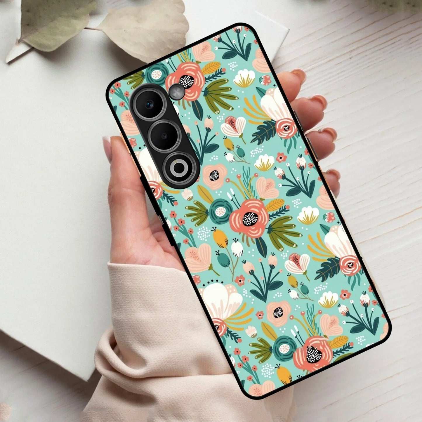 Bloom Carnival Glass Case Cover For Oppo - ShopOnCliQ